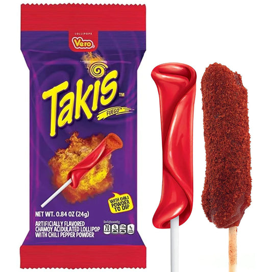 Takis Chilli Lollipop